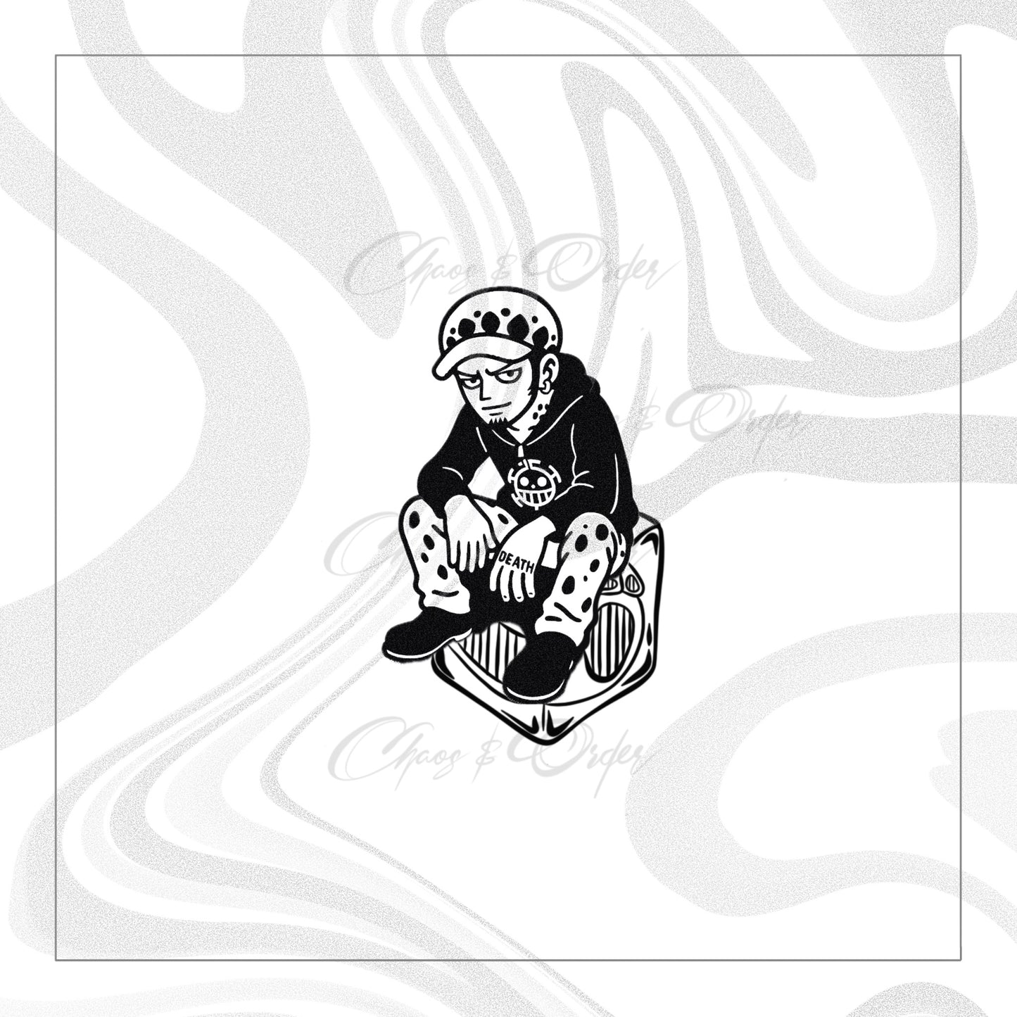 trafalgar law - lost in thought, waiting for the storm