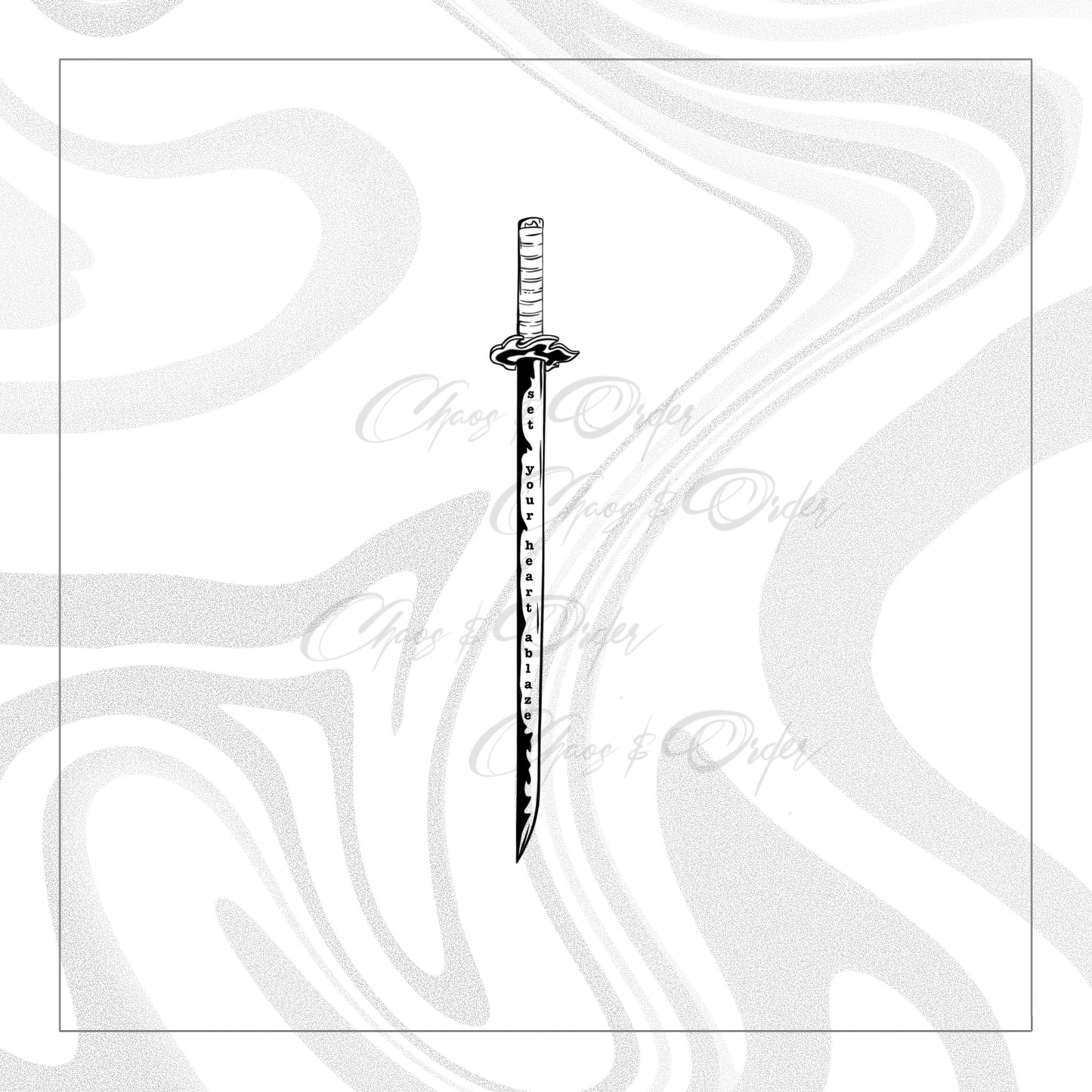 Set your heart ablaze I