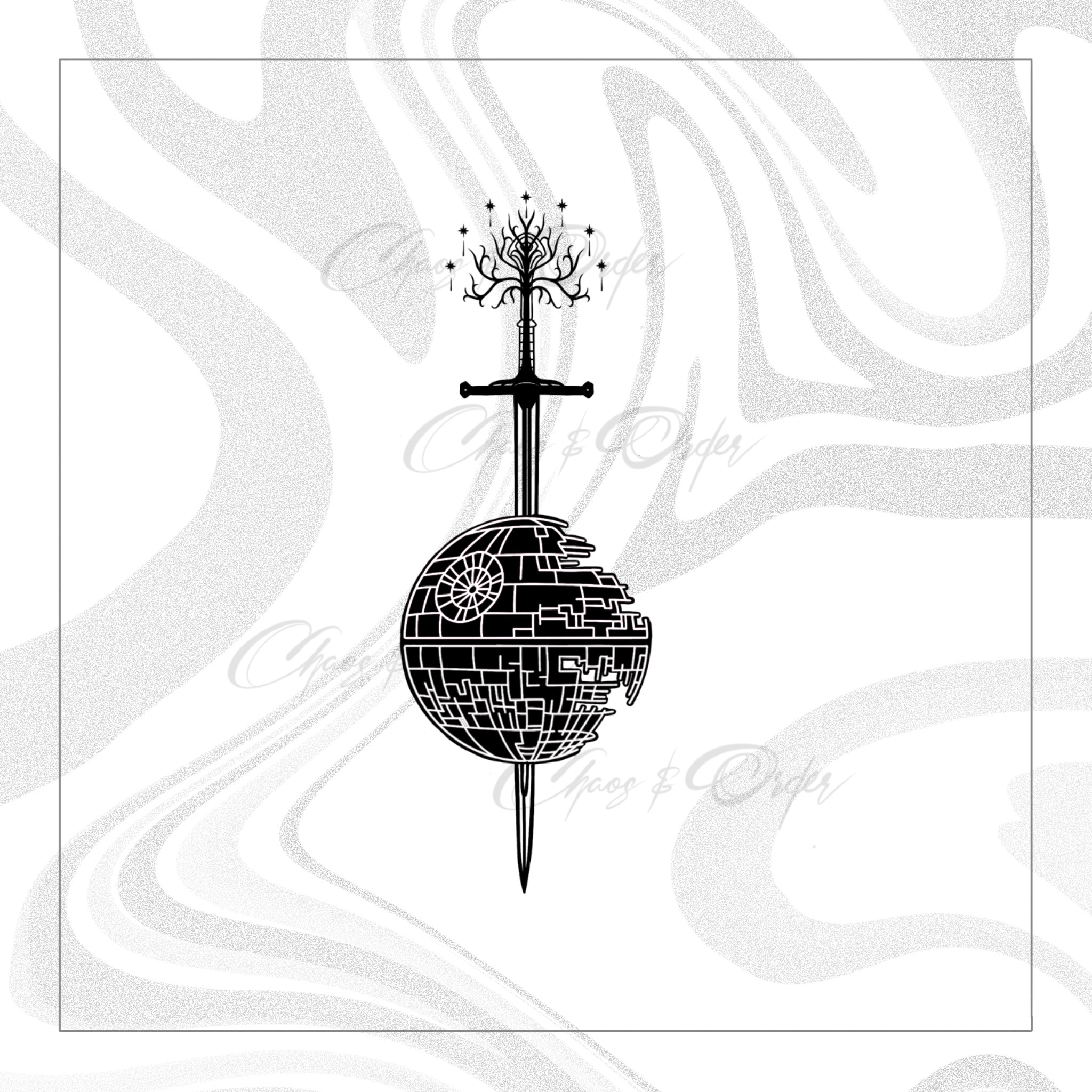 Star Wars / Lord of the Rings - mixed design 2